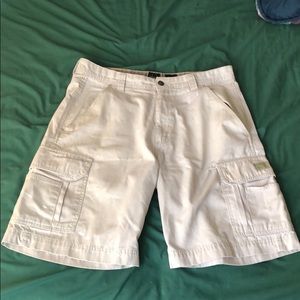 Khaki Cargo Shorts